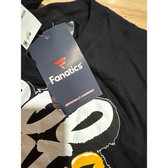 Boston Bruins Blood Sweat 100 Years Stanley Cup Playoffs NHL Fanatics T-Shirt S‎ - Picture 3 of 3